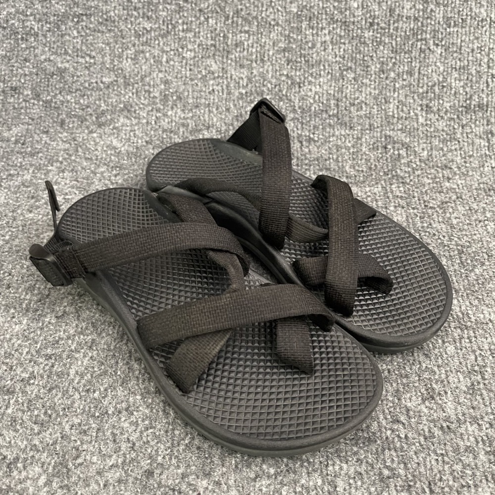 Chaco ZX/2 Classic Double Strap Sandals Womens Sz 6 Black